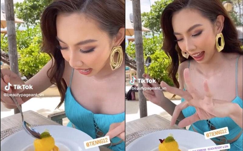 Thùy Tiên cứ ăn là bị dìm hàng, trôi hết hình tượng Miss Grand International-7