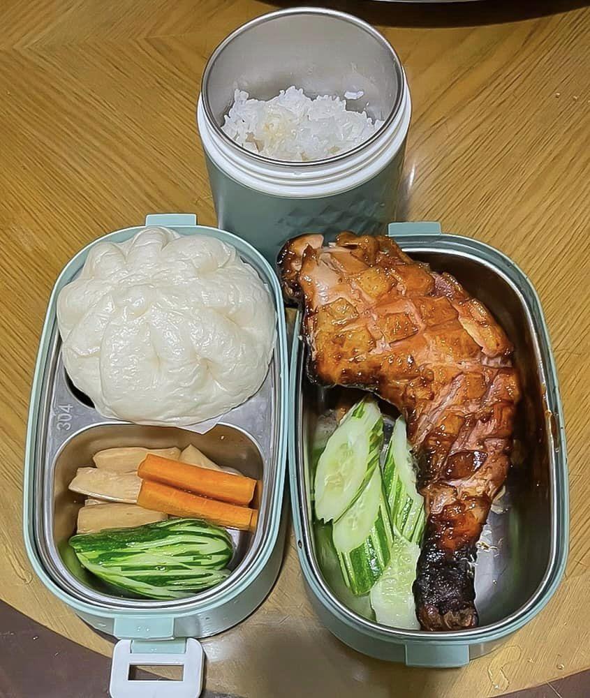 Loạt cơm hộp đã ngon lại đẹp vợ trẻ làm cho chồng mang đi làm-8