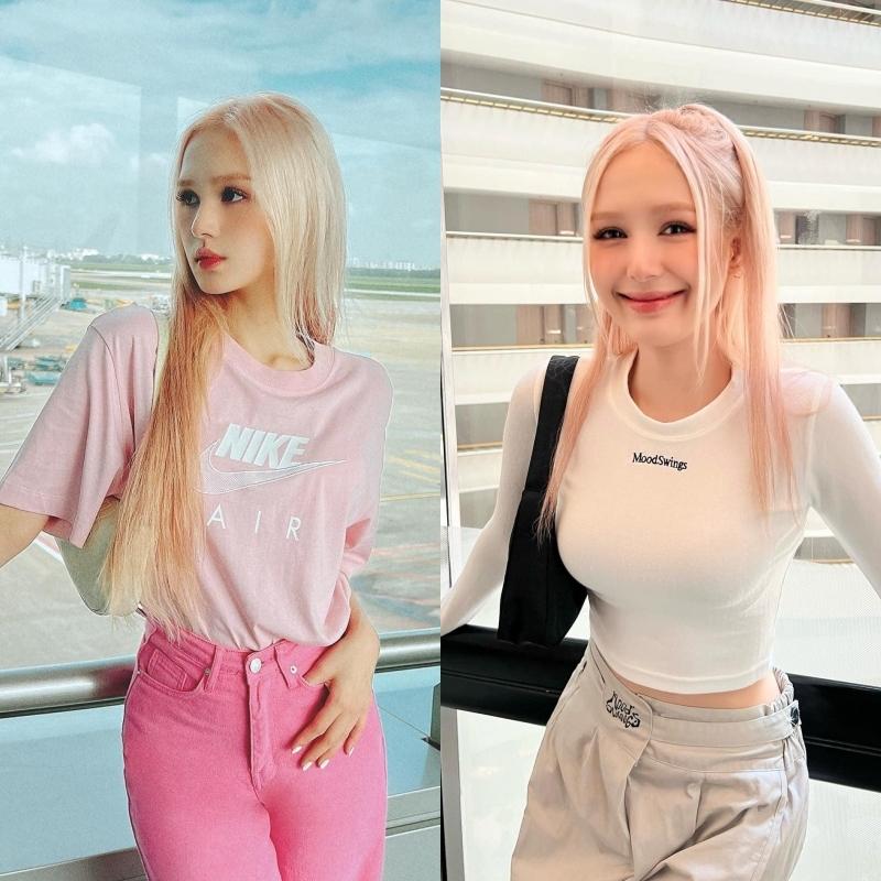 Xoài Non mặc đồ rẻ bèo xuống phố nhưng phối phụ kiện đắt đỏ-1