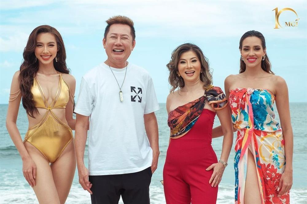 Thùy Tiên chụp cùng Miss Grand 2014, nhan sắc khó vượt-3