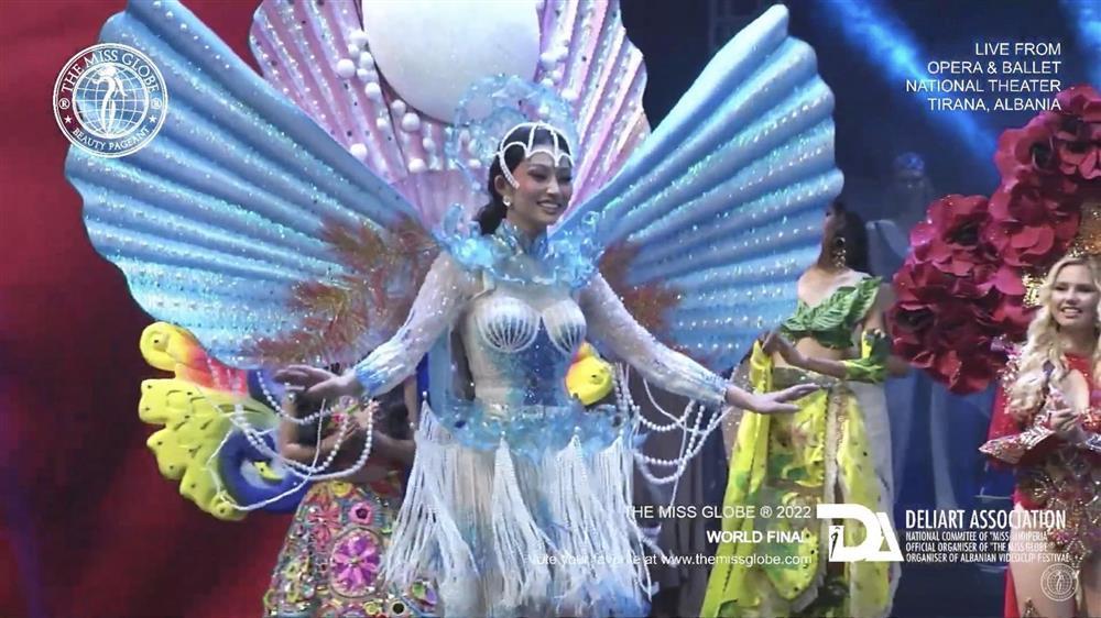 Tiếp nối Bảo Ngọc, Lâm Thu Hồng đăng quang Á hậu 4 Miss Globe-1