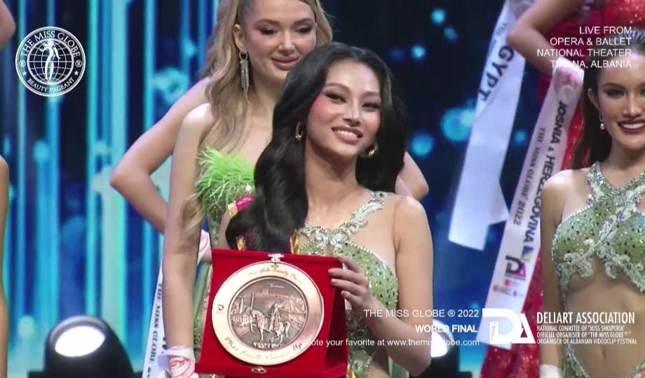 Tiếp nối Bảo Ngọc, Lâm Thu Hồng đăng quang Á hậu 4 Miss Globe-3