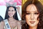 Miss Intercontinental 2022 Bảo Ngọc mặt có chuẩn tỉ lệ vàng?