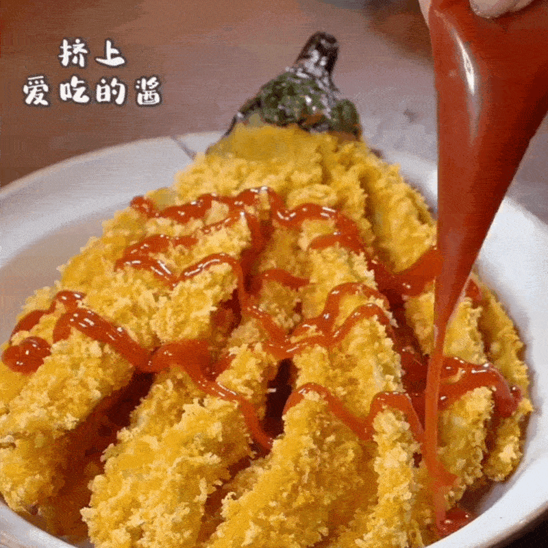 Cà tím chiên xù kiểu mới: Làm dễ, vừa đẹp vừa lạ miệng-8