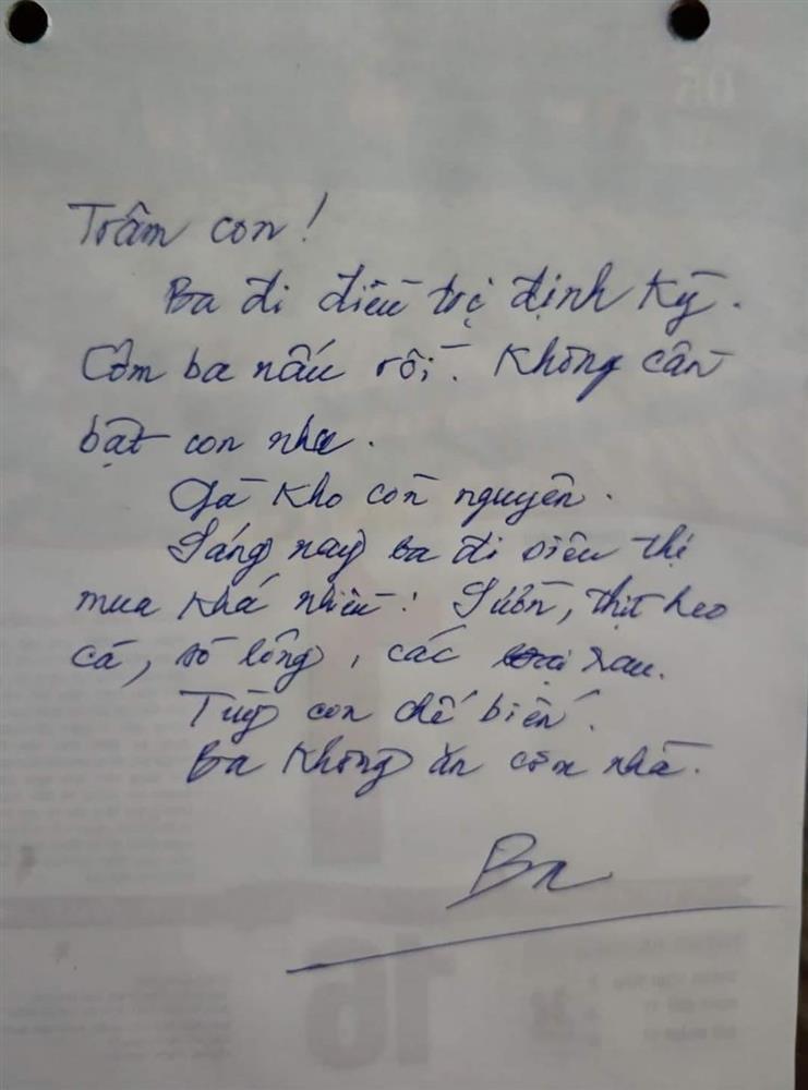 Những lá thư tay bố chồng viết cho 2 con khiến dân mạng xúc động-2