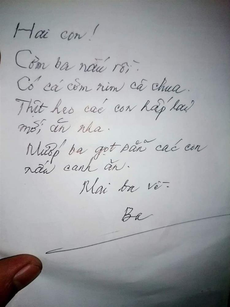 Những lá thư tay bố chồng viết cho 2 con khiến dân mạng xúc động-5