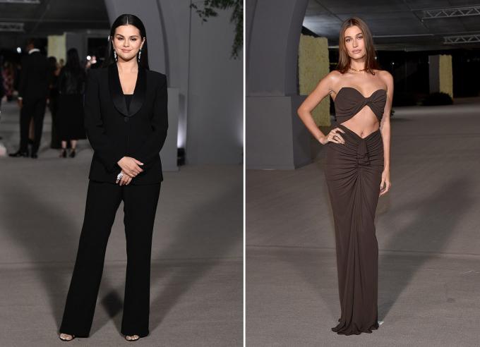 Selena Gomez và Hailey Bieber dự cùng sự kiện-1