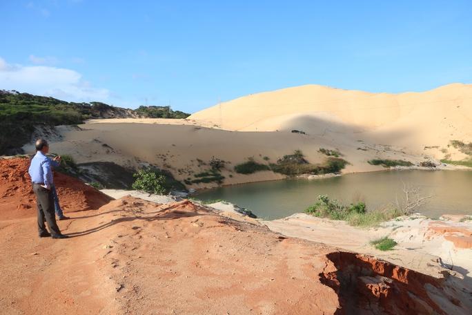 Hiện trường vụ sập mỏ titan khiến 1 người chết, 3 người chưa tìm thấy-7