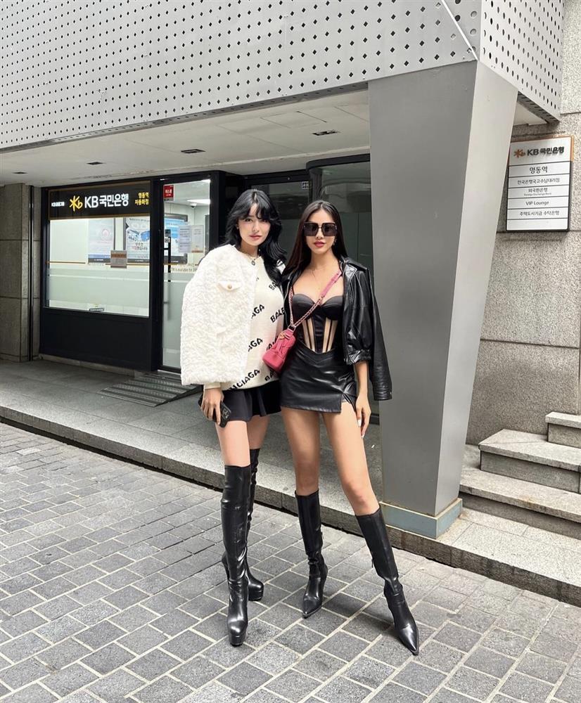 Kim Duyên - Miss Universe Korea đọ chân dài tại show BLACKPINK-2