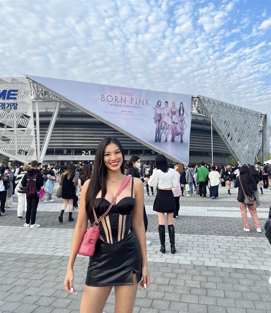 Kim Duyên - Miss Universe Korea đọ chân dài tại show BLACKPINK-3