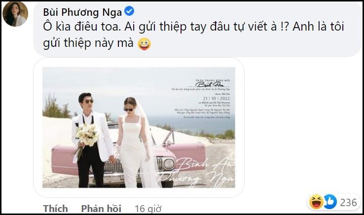Phương Nga đích thân viết thiệp mời Bình An dự đám cưới-3