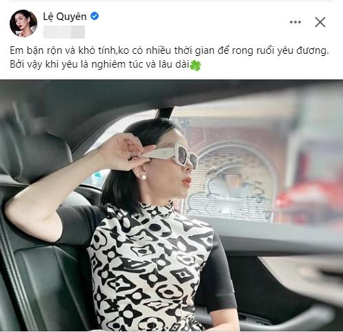 Lệ Quyên mắng antifan đầu óc bã đậu-1