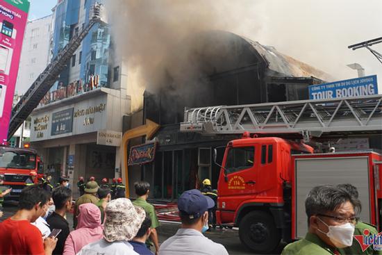 Công an TP.HCM thông tin về vụ cháy lớn ở quán Distrist K