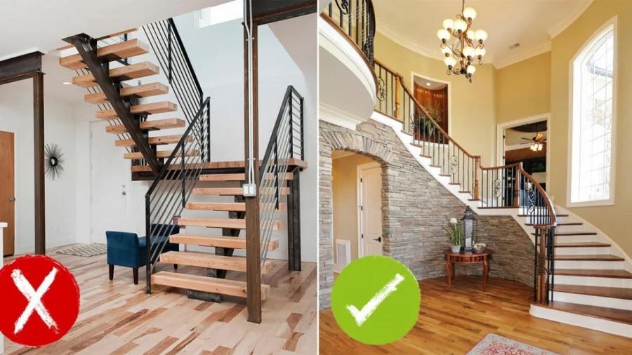 Phong thủy cầu thang khiến gia chủ tán gia bại sản, đau ốm liên miên-1