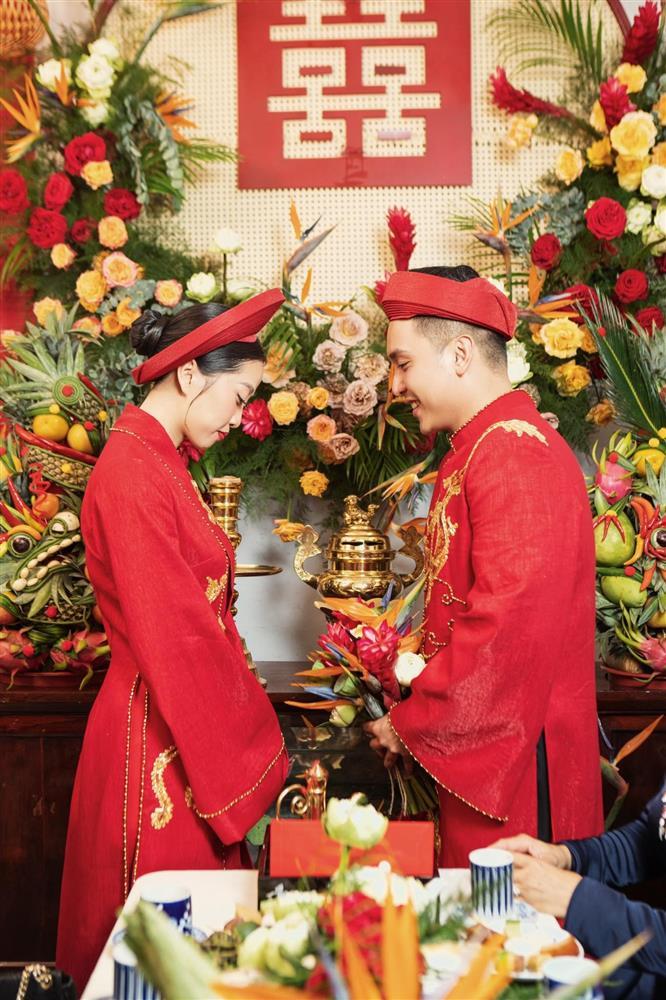 Đỗ Mỹ Linh chọn 2 loại hoa đặc biệt trang trí lễ ăn hỏi-9