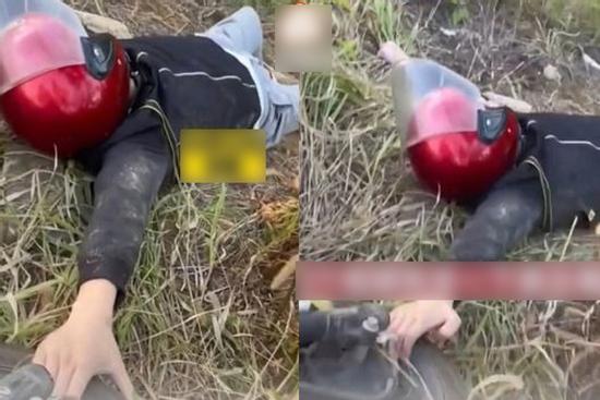 Sắp rơi xuống vực, vẫn cố nhờ người quay hộ video 'sống ảo' rồi mới 'buông tay'