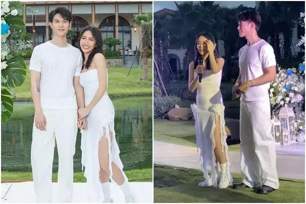 Midu mặc váy cưới Diệu Nhi, tăng cân nhẹ qua cam thường-6