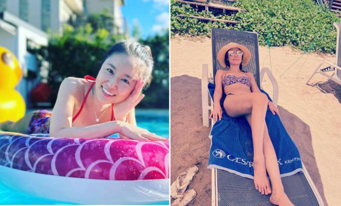 Lâm Tâm Như bị chụp lén: Cơ bụng tuổi 46 đáng kinh ngạc-7