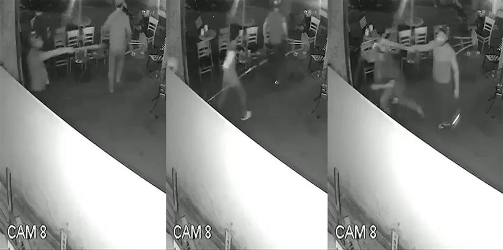 Xôn xao nhóm trẻ trâu vác mã tấu gây náo loạn quán cà phê-1