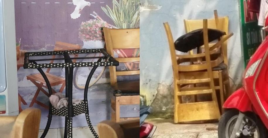 Xôn xao nhóm trẻ trâu vác mã tấu gây náo loạn quán cà phê-2