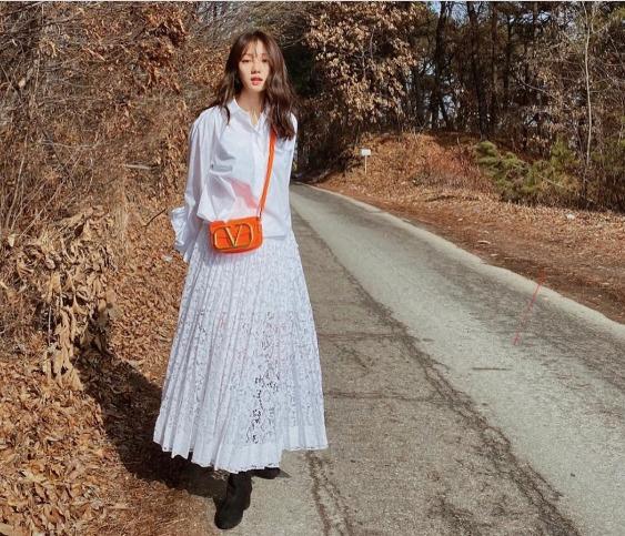 Mix đồ thu đông xuống phố hack dáng như mỹ nhân Hàn-9