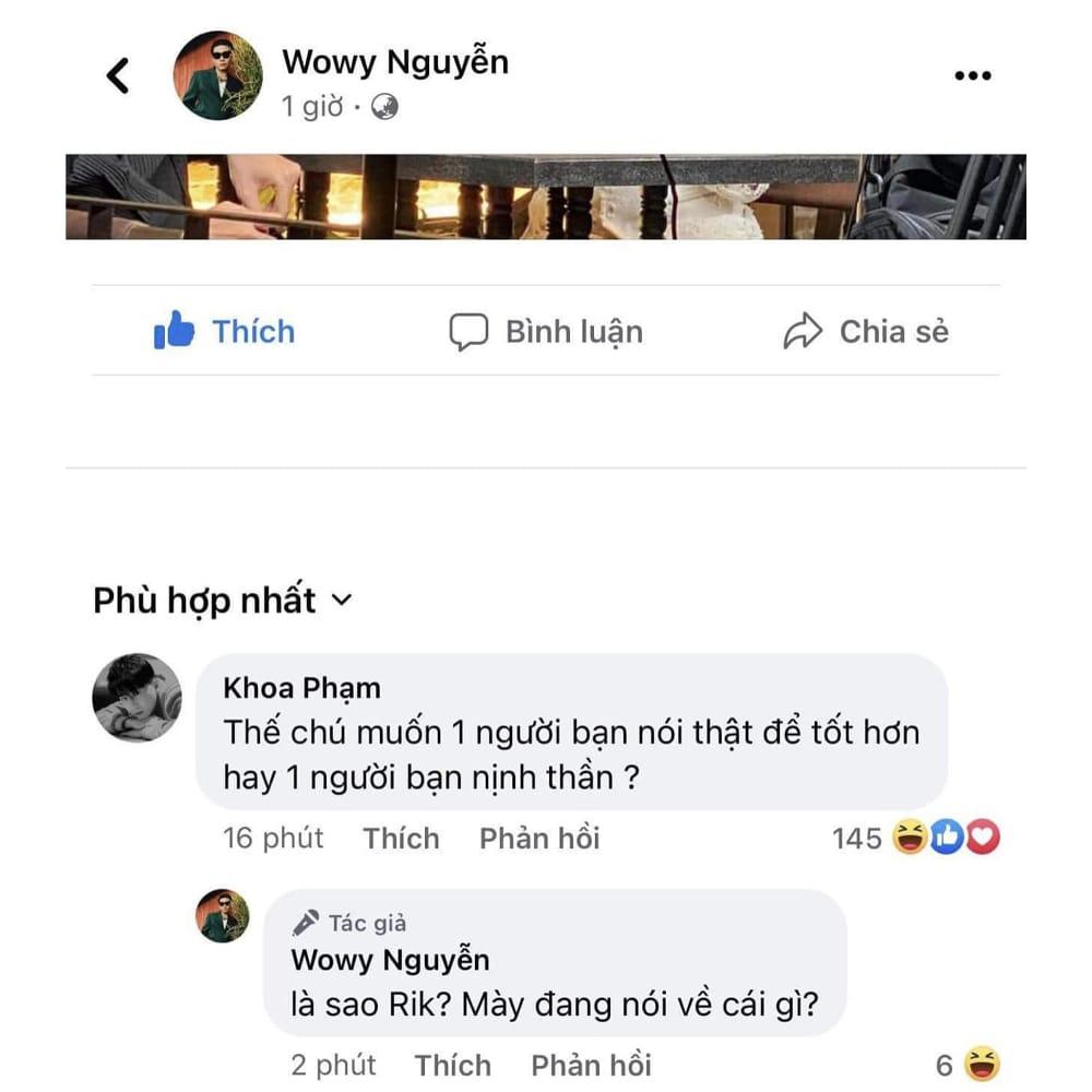 Nghi vấn tình bạn như keo sơn của Karik và Wowy rạn nứt?-1