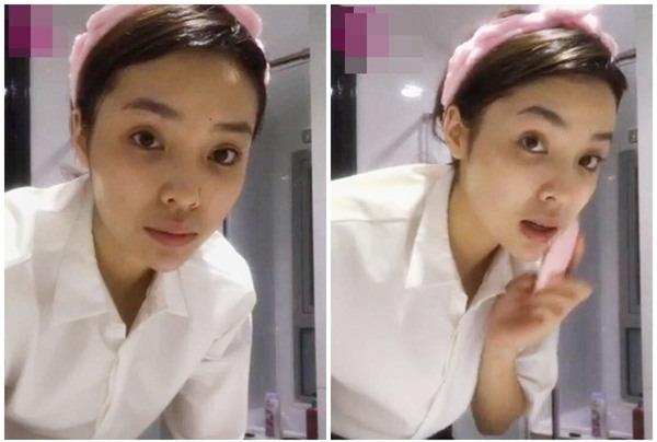 Ngắm mặt mộc hoa hậu trên livestream-16