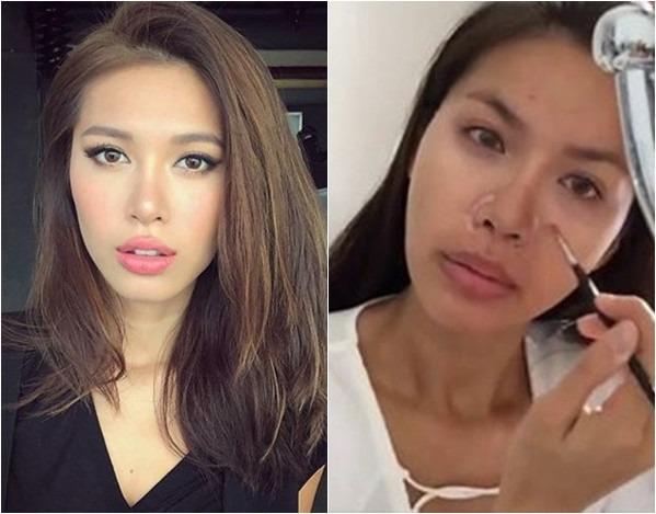 Ngắm mặt mộc hoa hậu trên livestream-19