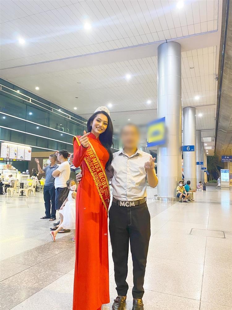 Á hậu 4 Lâm Thu Hồng về nước lẻ loi, khác hẳn Bảo Ngọc-3