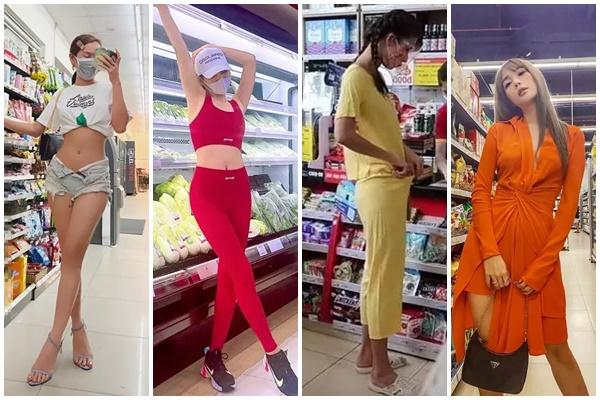 Minh Tú, Hà Hồ như người khổng lồ vì kéo dài chân bất chấp-11