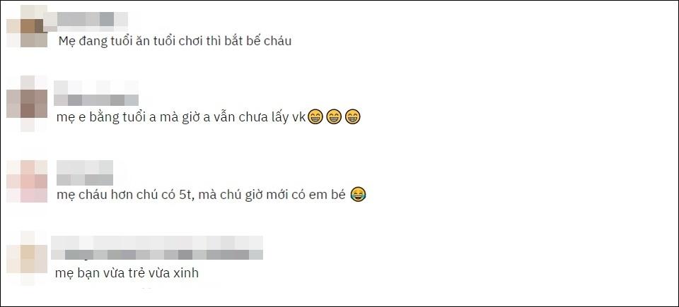 Mẹ 38 tuổi lên chức bà ngoại còn khuyên con sinh 3-4 đứa cho vui-4