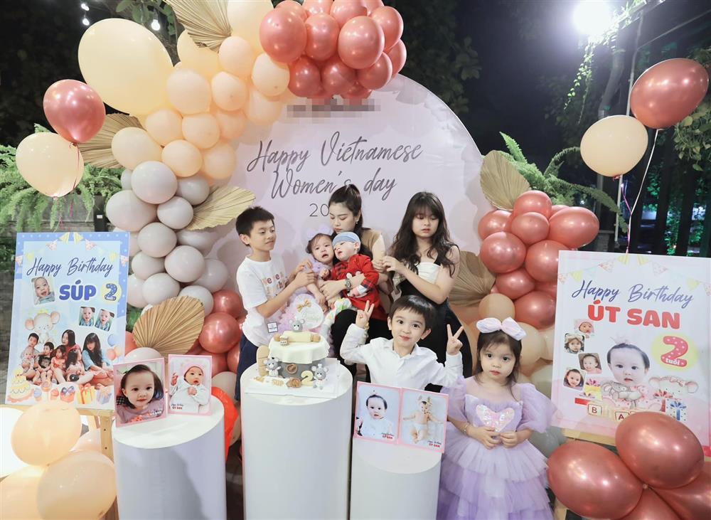 Hằng Túi mở đại tiệc cho con, biểu cảm nhóc tỳ chiếm spotlight-1