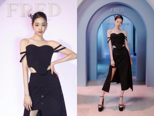 Wonyoung khiến netizen Trung - Hàn đấu khẩu vì một chiếc trâm cài đầu-1