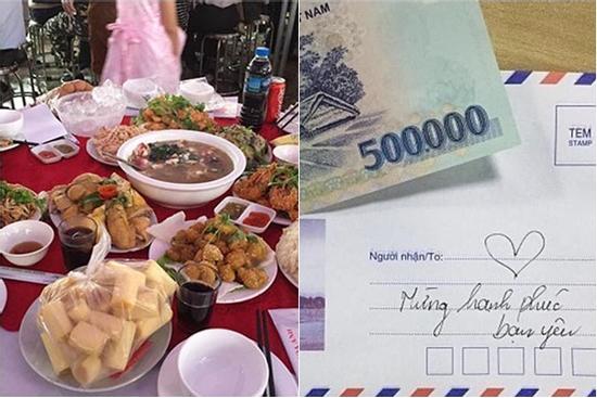 Bạn thân đi ăn cưới, dẫn theo đoàn 6 người mà chỉ mừng 1 triệu