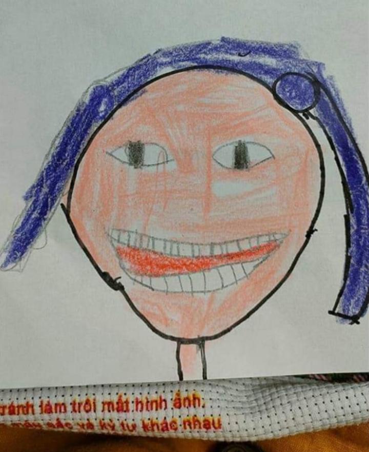 Giật mình xỉu ngang với các bức tranh bé vẽ tặng mẹ ngày 20/10-2