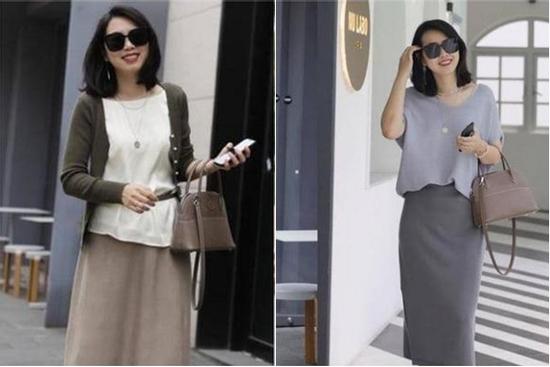 Phụ nữ có bụng mỡ đừng mặc áo phông và quần đùi nữa