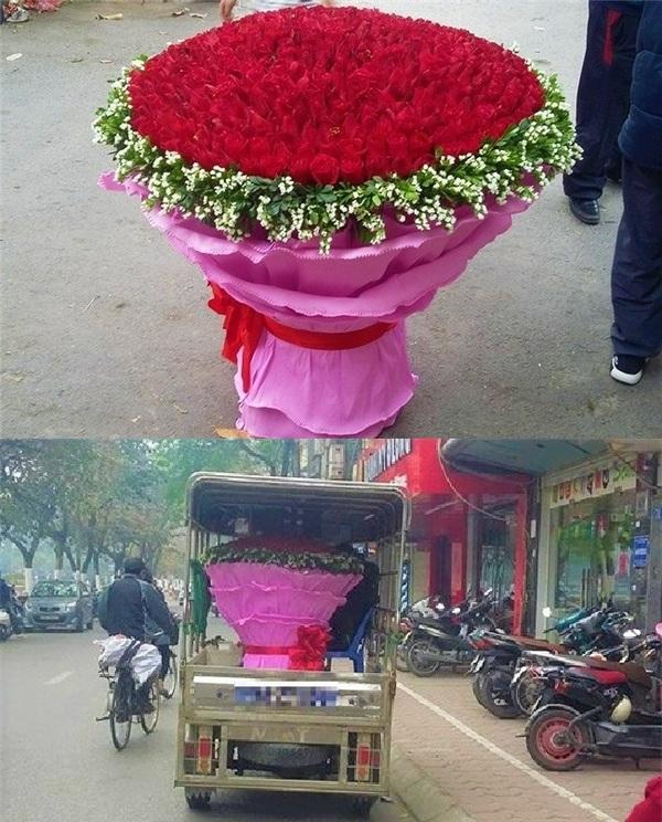 Hoa tiền mặt đắt hàng ngày 20/10: Có bó đến gần 200 triệu đồng-1