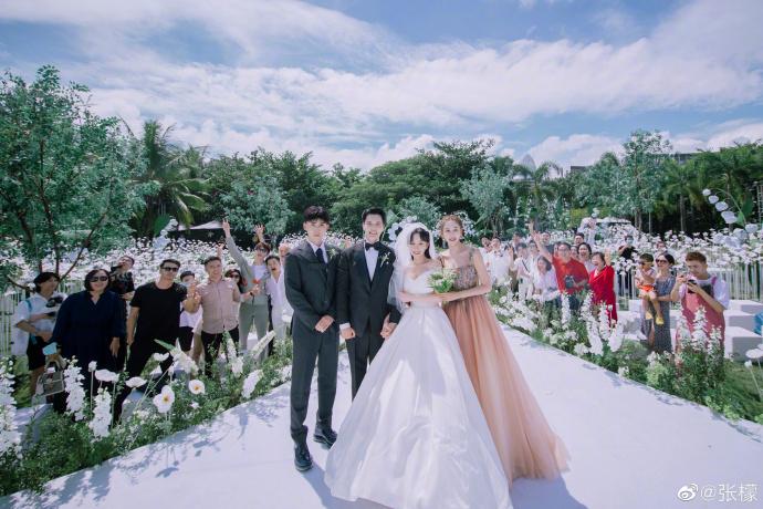 Thần tiên tỷ tỷ Trương Mông rơi nước mắt trong hôn lễ-5