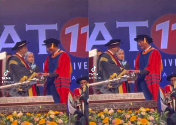 Á hậu Thanh Tú hé lộ học vấn khủng của chồng đại gia-1