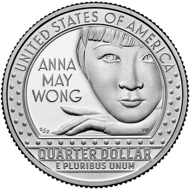 Người phụ nữ châu Á đầu tiên được in trên đồng tiền của Mỹ-2