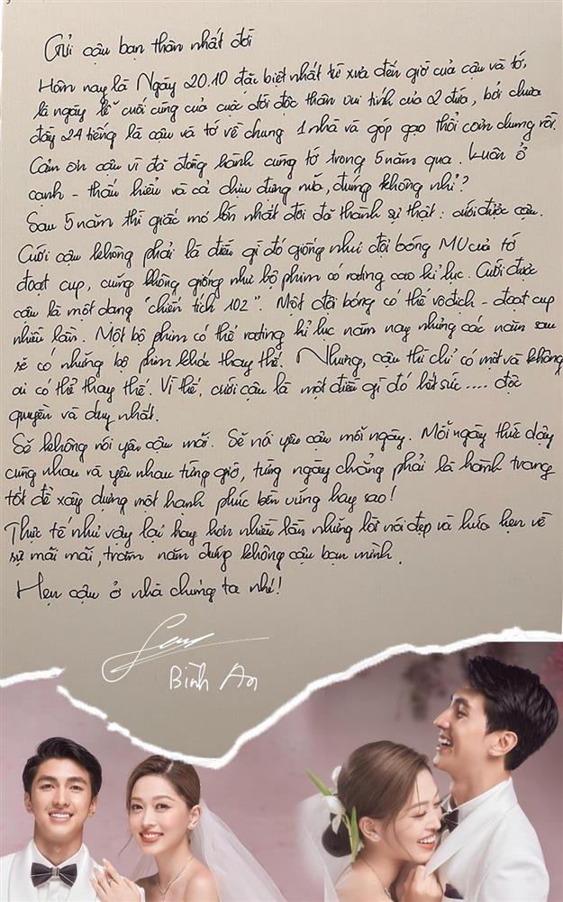Bình An gửi Phương Nga bức thư ngày độc thân cuối cùng-2