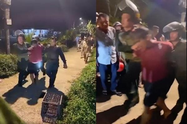 Bé trai 10 tuổi bị bố lột truồng, buộc dây vào cổ lôi ra đường-3