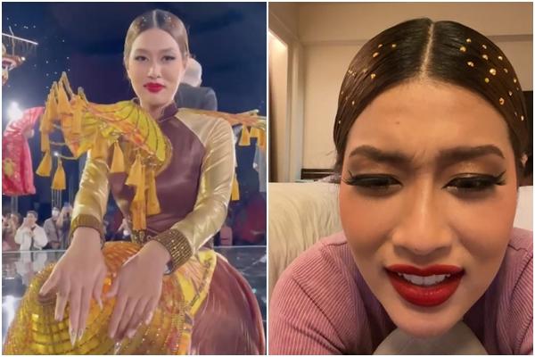 Thiên Ân bị chê trong ảnh Top 10 áo tắm tại Miss Grand International-7