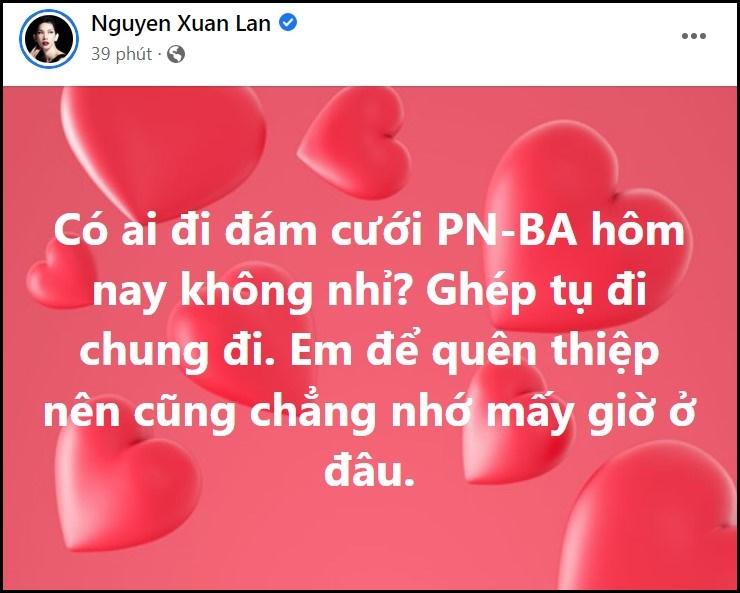 Một nghệ sĩ quên thiệp khi ăn cưới Bình An - Phương Nga-2