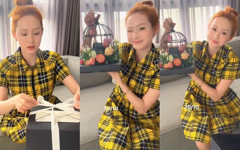 Sao Việt khoe quà 20/10: Hiền Hồ chanh sả, Quỳnh Thư gây tò mò-1