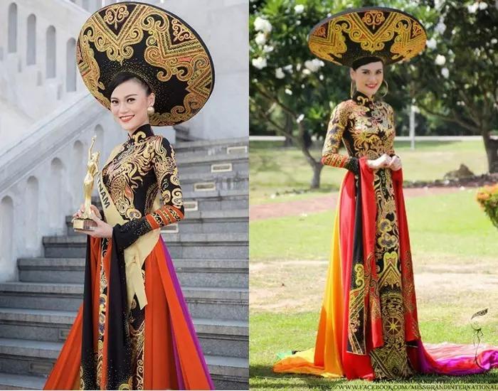 Quốc phục Việt tại Miss Grand: Thiên Ân có lặp lại được kỳ tích?-2