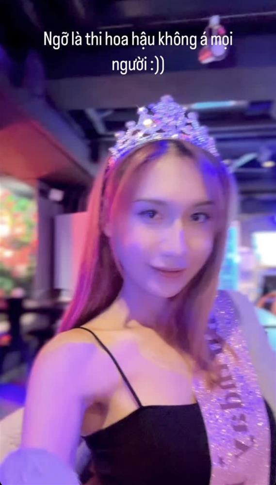 Lynk Lee đội vương miện, úp mở ngày thi Hoa hậu không còn xa?-3