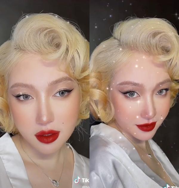 Mặt mộc té ngửa của Elly Trần trước khi hóa Marilyn Monroe-4