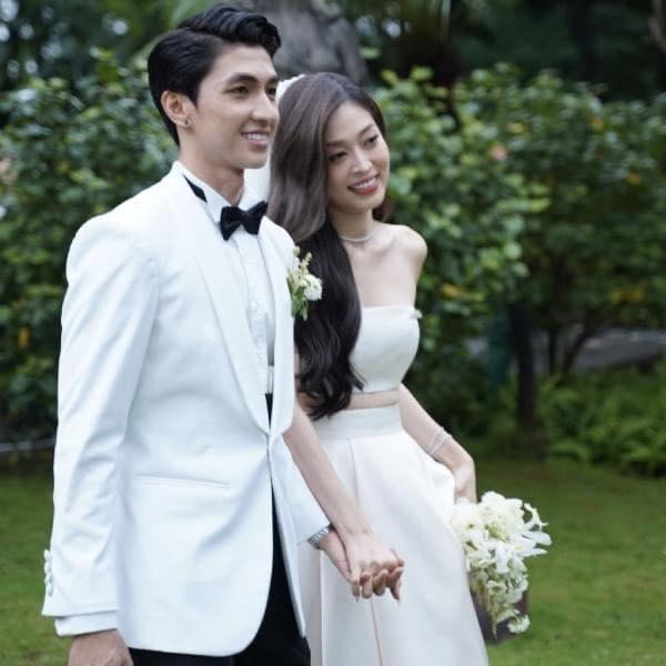 Bình An - Phương Nga lộ diện đẹp đôi, không gian cưới xịn xò-2