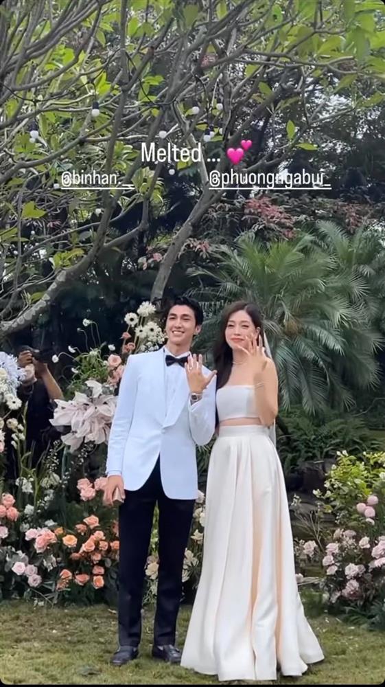 Á hậu Phương Nga mặc váy cưới từ croptop, bạo chưa từng có-1